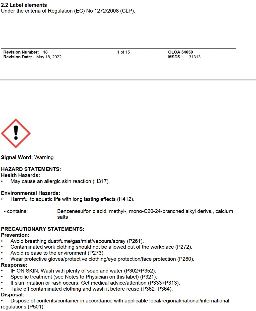 Label elements example